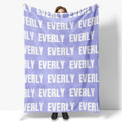 Personalized Super Soft Name Family Blanket