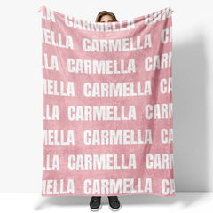 Personalized Super Soft Name Family Blanket