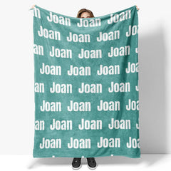 Personalized Super Soft Name Family Blanket