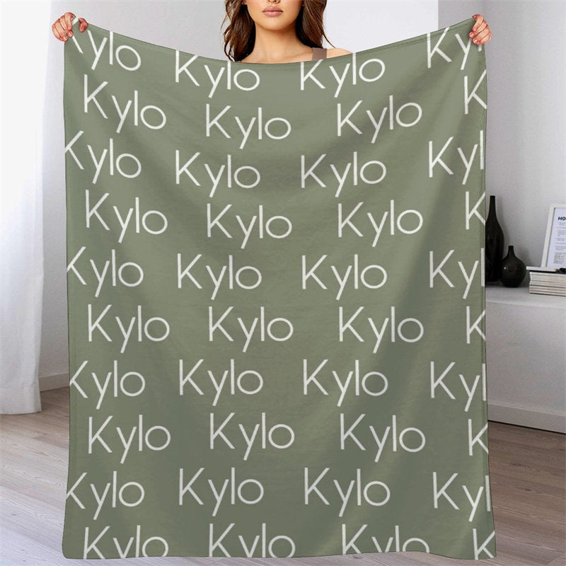 Lofaris Personalized Name Soft Blanket Gift For Kids Baby