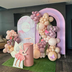 Lofaris Custom Party Open Arch Backdrop Cover with Photo