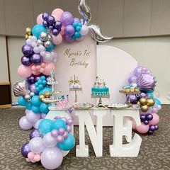 Lofaris Custom Uneven Arch Backdrop Cover with Photo Text