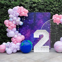 Lofaris Custom Double-sided Photo Square Tension Backdrop