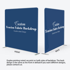 Lofaris Custom Double-sided Photo Square Tension Backdrop