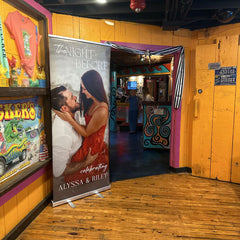 Lofaris Custom Photo Text Retractable Banner for Event Business