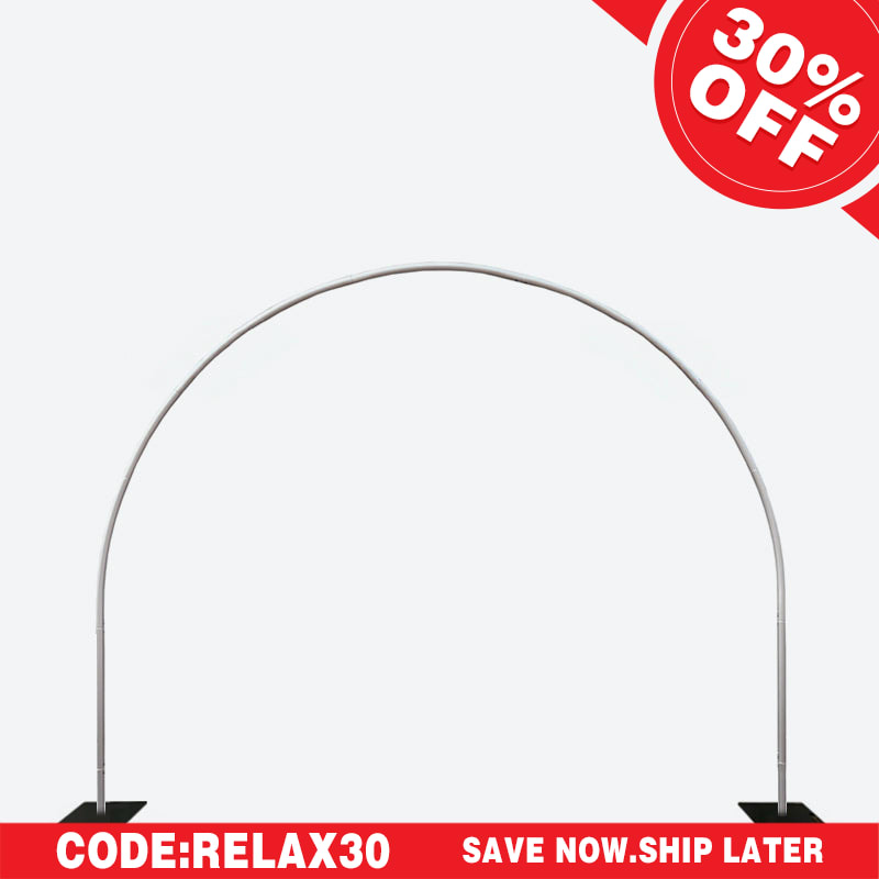 Lofaris (7 Day Delivery) Wide Arch 10x8ft Wedding Stand Balloon Semi-circle Frame