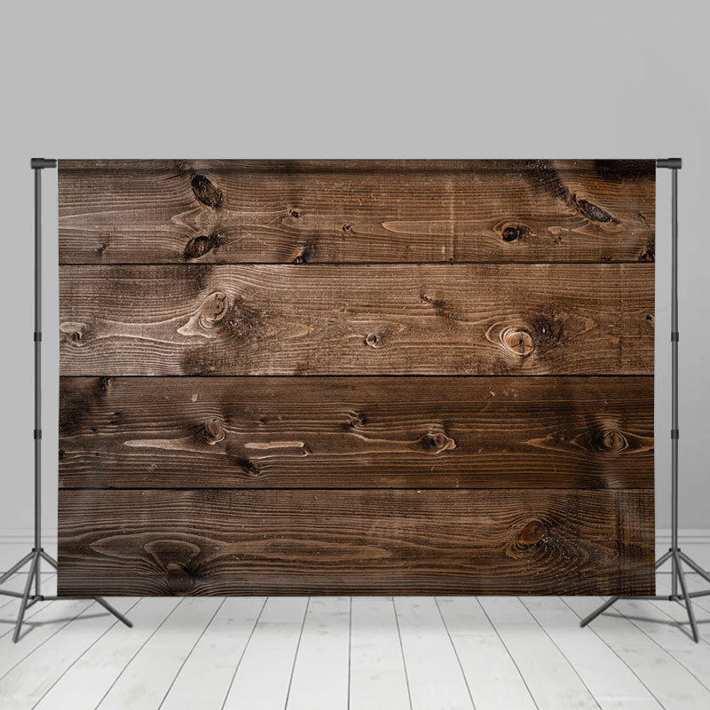 Lofaris Abstract Brown Wood Plank Texture Backdrop For Photo