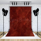 Lofaris Abstract Dark Red Texture Old Master Photo Backdrop