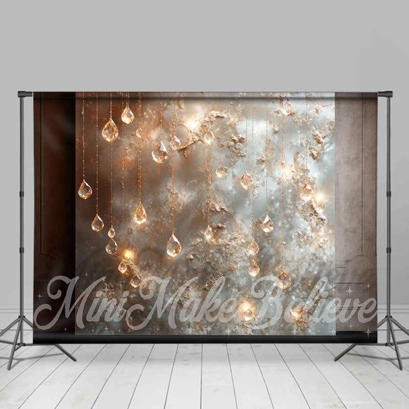 Lofaris Abstract Light Crystals Pendant Retro Wall Backdrop
