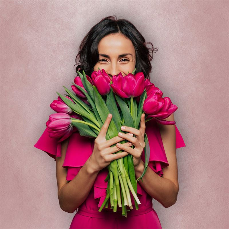 Lofaris Abstract Mottled Pink Photography Studio Backdrop