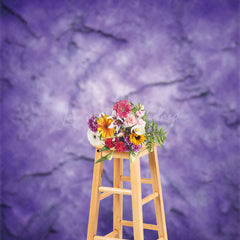 Lofaris Abstract Purple Cement Wall Texture Photo Backdrop