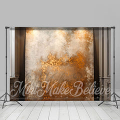 Lofaris Abstract Render Gold Marble Retro Wall Backdrop