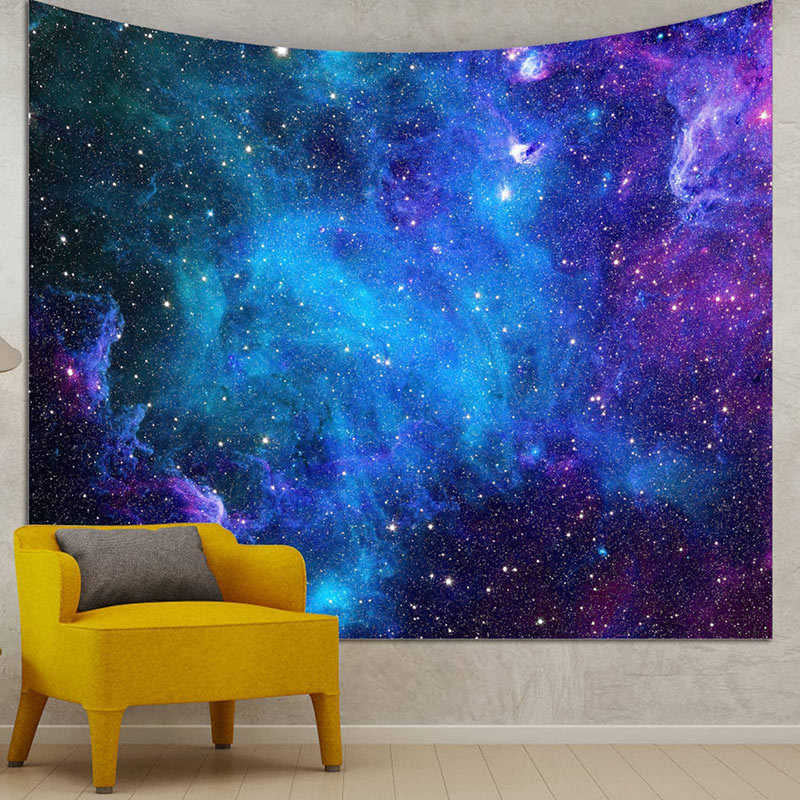 Lofaris Abstract Starry Space Dreamlike Art Galaxy Tapestry