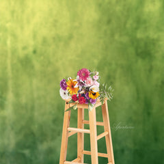 Lofaris Abstract Texture Sheen Green Photography Backdrop
