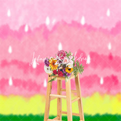 Lofaris Abstract Watermelon Patterns Cake Smash Backdrop