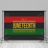 Lofaris African American June 19 1865 Juneteenth Backdrop