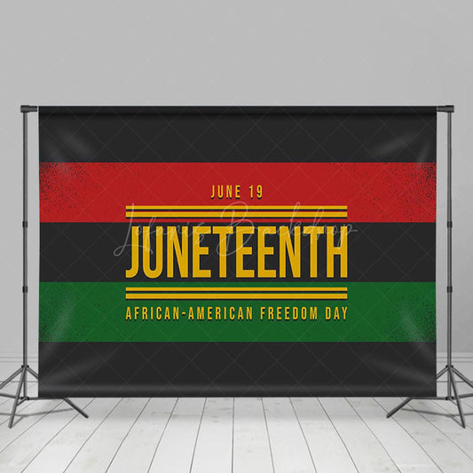 Lofaris African American June 19 1865 Juneteenth Backdrop
