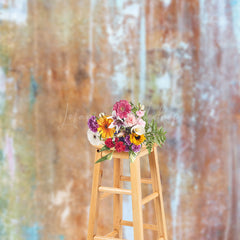 Lofaris Aged Faded Colored Abstract Textured Photo Backdrop