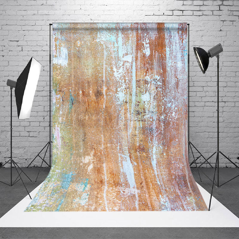 Lofaris Aged Faded Colored Abstract Textured Photo Backdrop