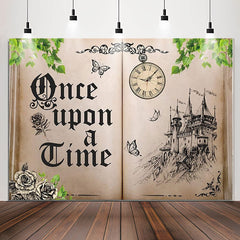 Lofaris Ancient Castle Once Upon A Time Birthday Backdrop