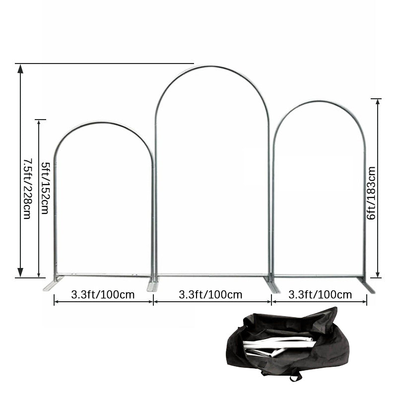 Crown Heel Arch Backdrop Kit For 15th Birthday Party
