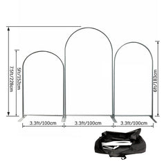 Crown Heel Arch Backdrop Kit For 15th Birthday Party