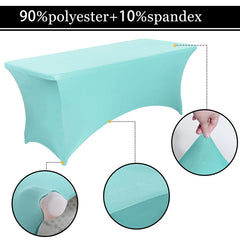 Lofaris Aruba Fitted Spandex Rectangle Banquet Table Cover