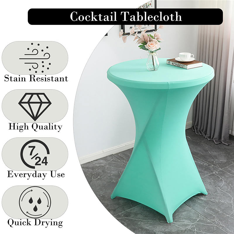 Lofaris Aruba Spandex Stretch Cocktail Banquet Tablecloths