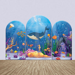 Lofaris Assorted Undersea Animals Plants Arch Backdrop Kit