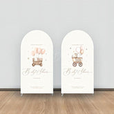 Lofaris Balloon Stroller Baby Shower Arch Backdrop For Kids