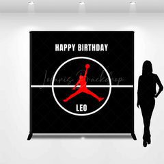 Lofaris Basketbal Player Dunk Custom Boy Birthday Backdrop