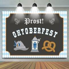 Lofaris Bavarian Cookie Black Germany Oktoberfest Backdrop
