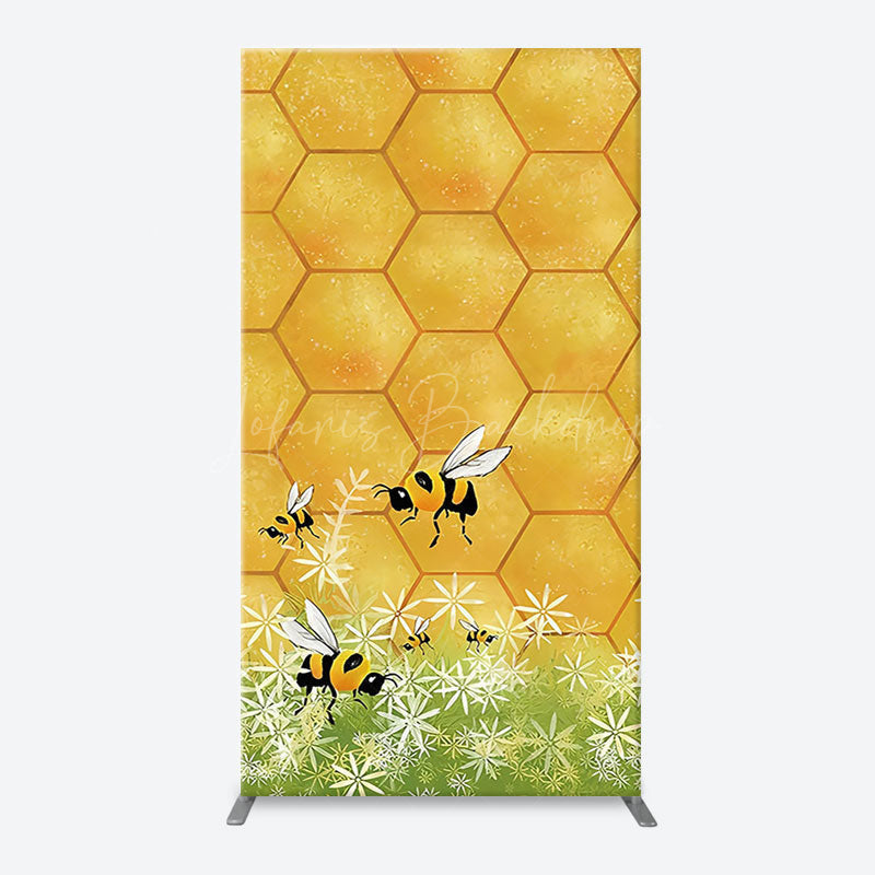 Lofaris Bee Spring Baby Shower Party Chiara Arch Backdrop