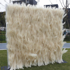 Lofaris Beige Boho Artificial Reed Birthday Party Decor
