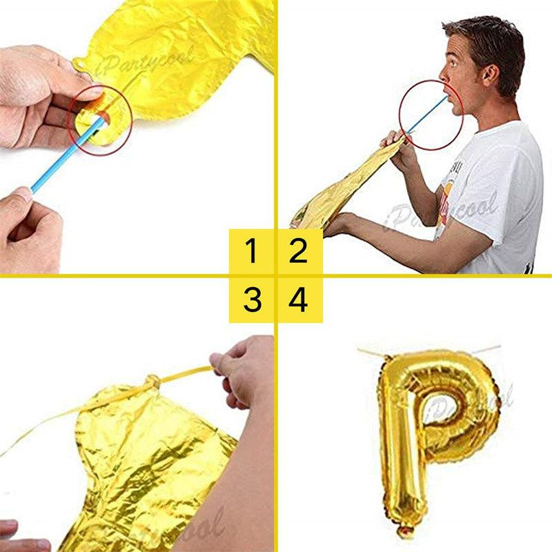 Lofaris Black and Gold Balloons Happy Birthday Party Decorations