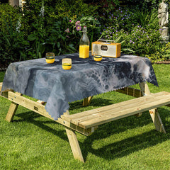 Lofaris Black Ink Wash Painting Party Square Tablecloth