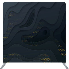 Lofaris Black Paper Cut Gold Layering Backdrop For Decoration