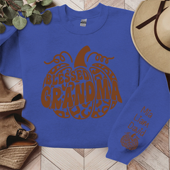 Lofaris Fall Pumpkin Leopard Blesses Grandma And Kids LTP01