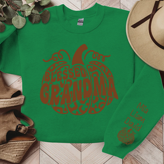 Lofaris Fall Pumpkin Leopard Blesses Grandma And Kids LTP01