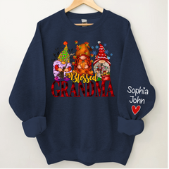 Lofaris Blessed Grandma Hallothankmas Personalized CTH01 Sweatshirt
