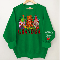 Lofaris Blessed Grandma Hallothankmas Personalized CTH01 Sweatshirt