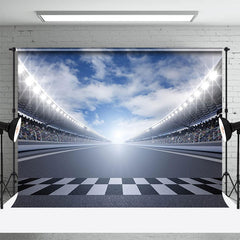 Lofaris Blue Sky Game Stand Arena Sports Olympic Backdrop