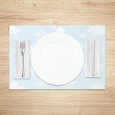 Lofaris Blue Sky White Cloud Cute Dining Set Of 4 Placemats