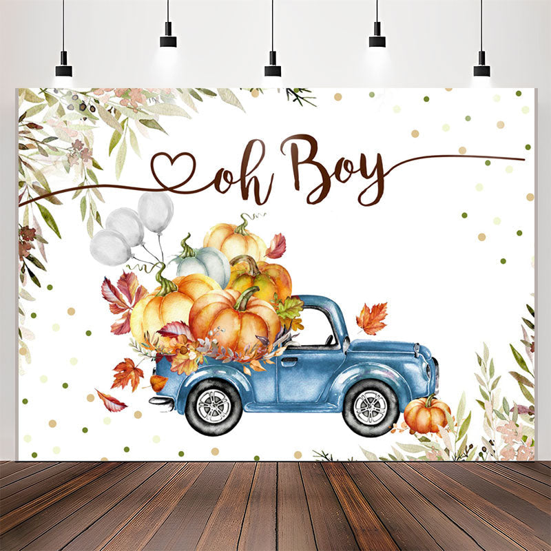 Pumpkin boy hot sale baby shower