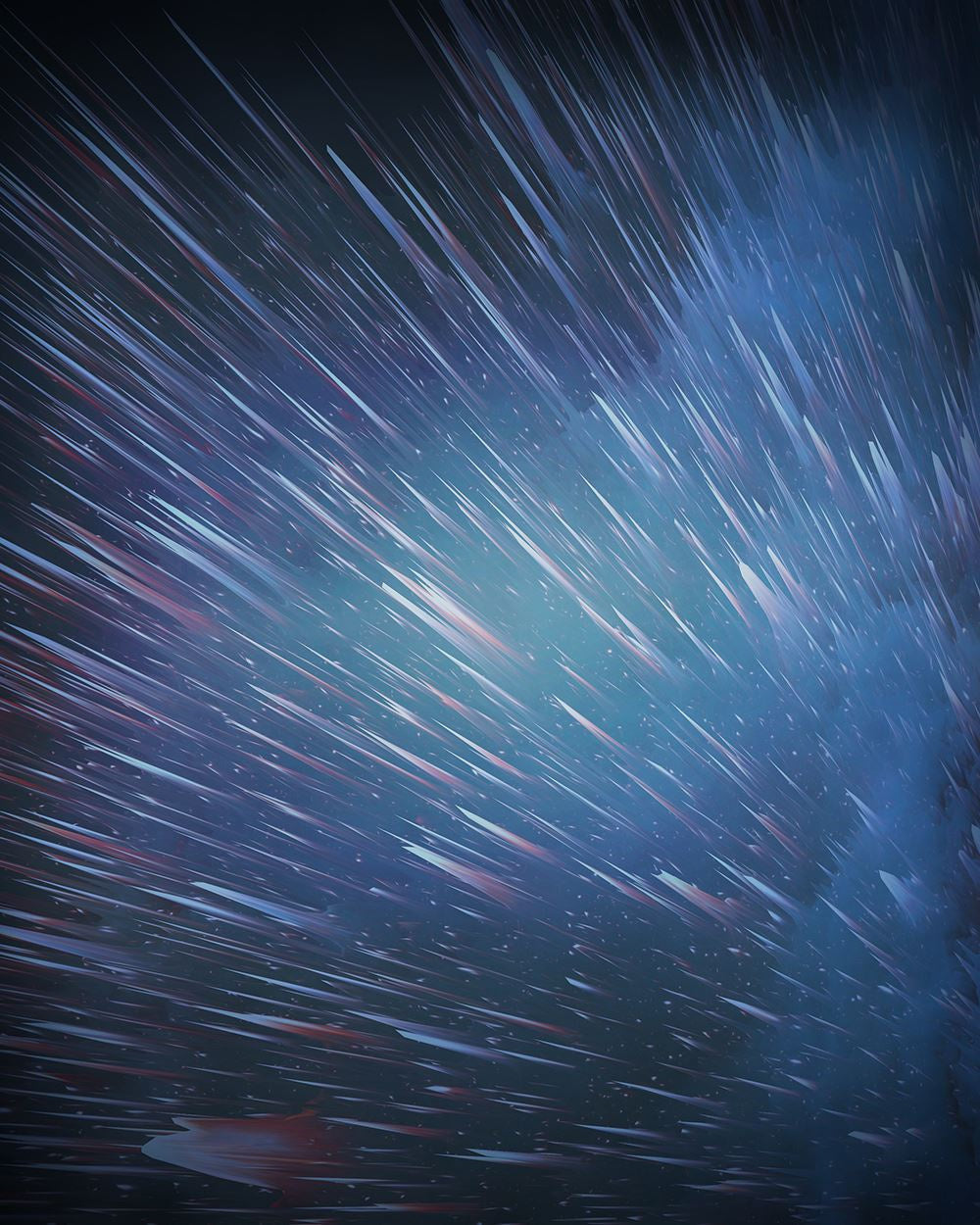 Lofaris Burst Meteor Dark Blue Photography Backdrop For Pictures