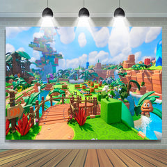 Lofaris Challenging Island Mario Rabbids Kingdom Battle Backdrop