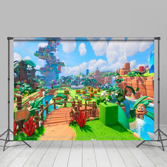 Lofaris Challenging Island Mario Rabbids Kingdom Battle Backdrop