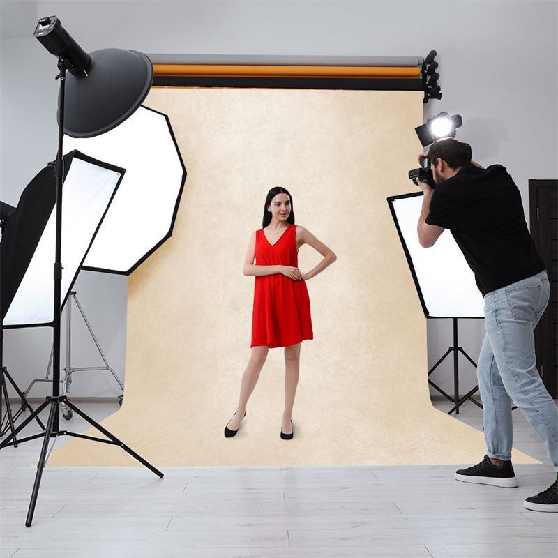 Lofaris Champagne Gold Abstract Textured Photoshoot Backdrop