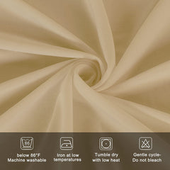 Lofaris Champange Fitted Spandex Rectangle Banquet Table Cover