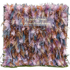 Lofaris Chic Tie Dye Autumn Faux Spruce Leaf Birthday Decor